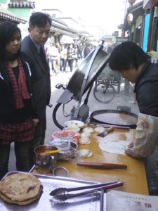 Street vendor in Shanghai
