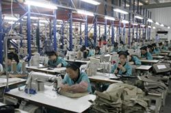 China's clothes factory