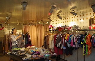 Young Clothes Shop at a Dilapidating Shopping Arcade 