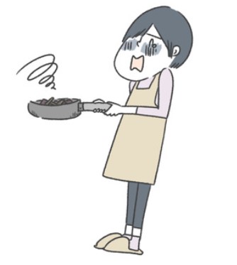 Cooking is annoying for some Japanese moms.