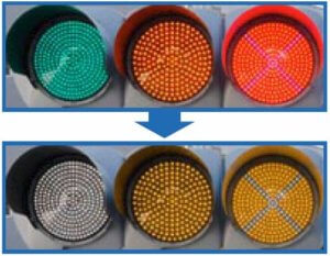 traffic lights for color blind
