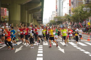Osaka Marathon in 2018