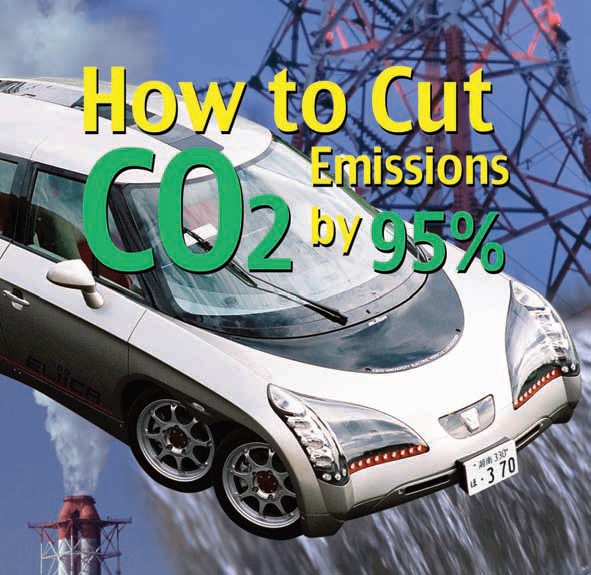 How to Cut CO2 Emissions by 95% in Japan by electric cars
